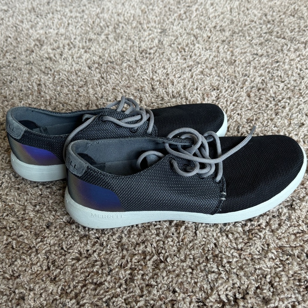 Women’s Merrell Freewheel Mesh Lace Sneakers With Reflective Heels Size 8
